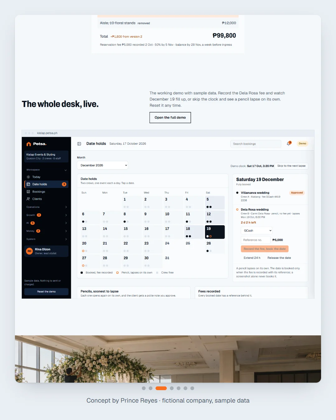Slide 3 of the home page carousel
