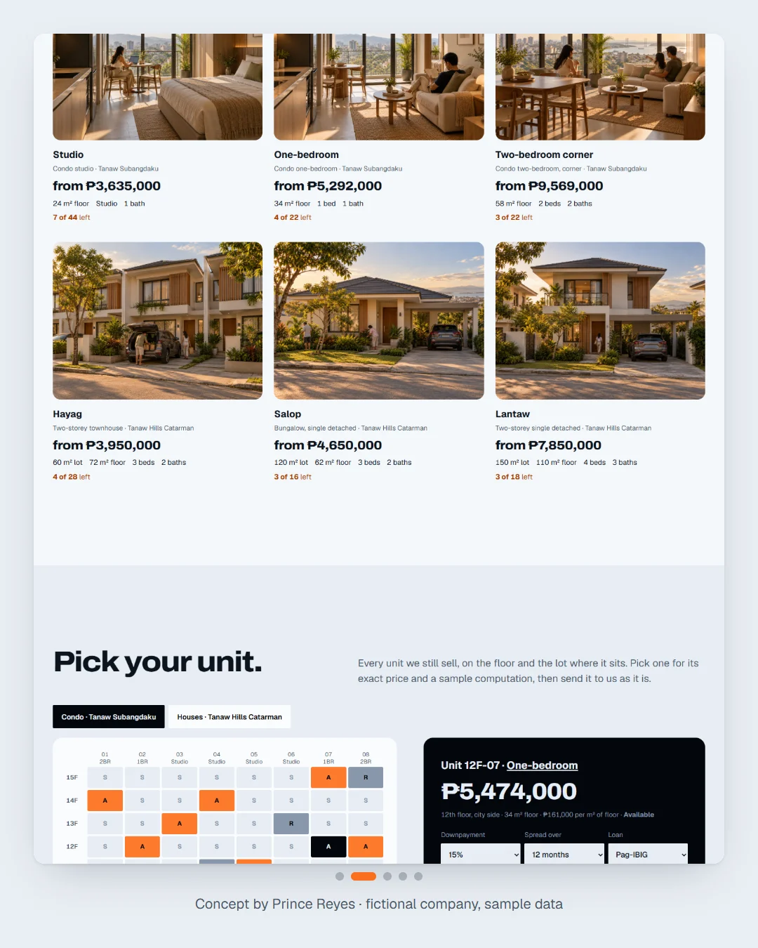 Home page, carousel slide 2.
