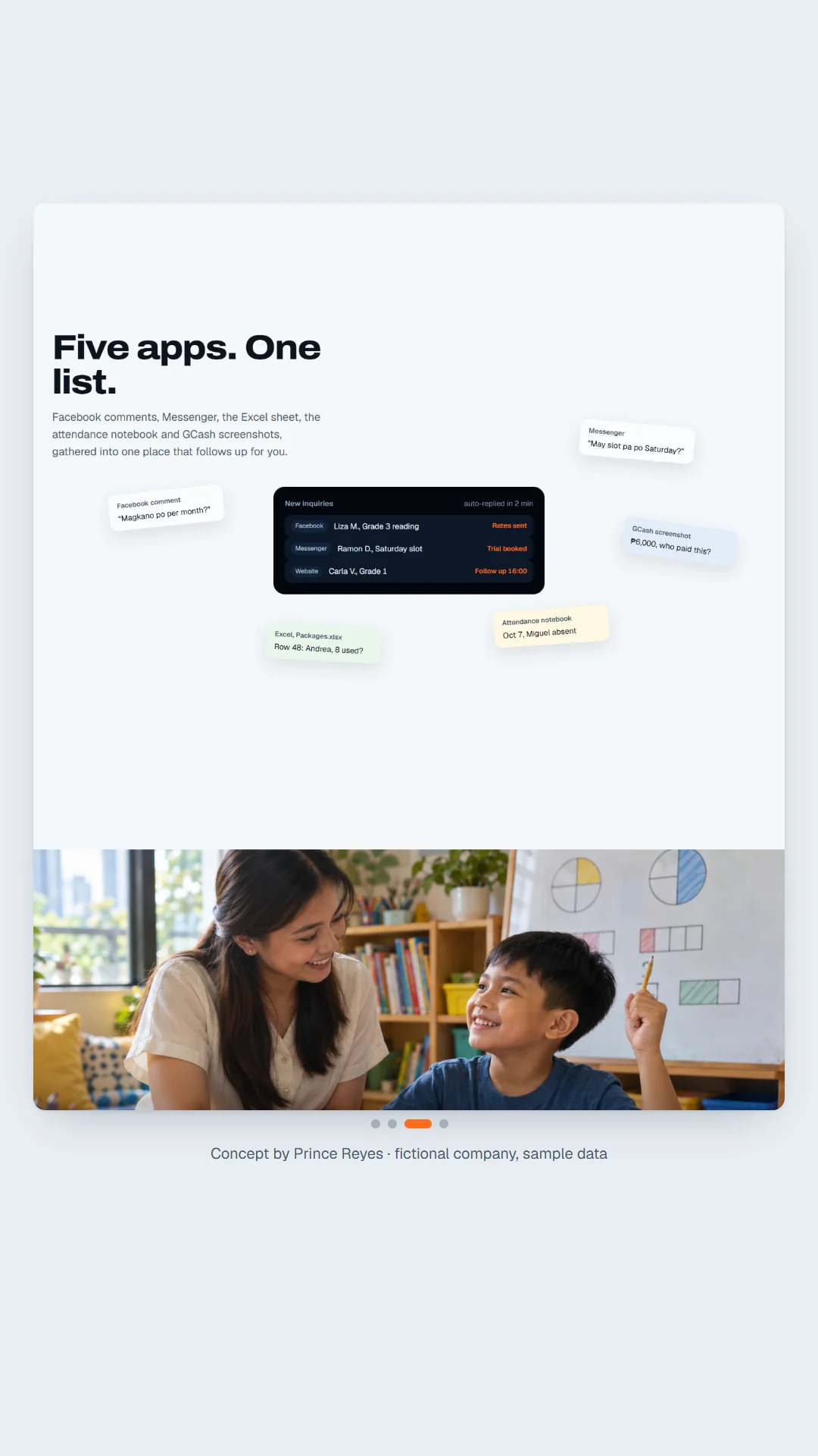 Aral home page, scroll image 3, a column of the full page.